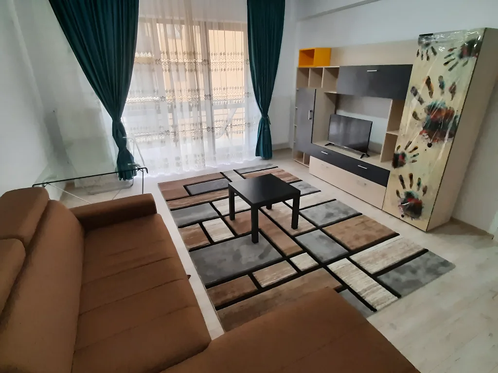 închiriere apartament Sector 6 București living mobilat modern